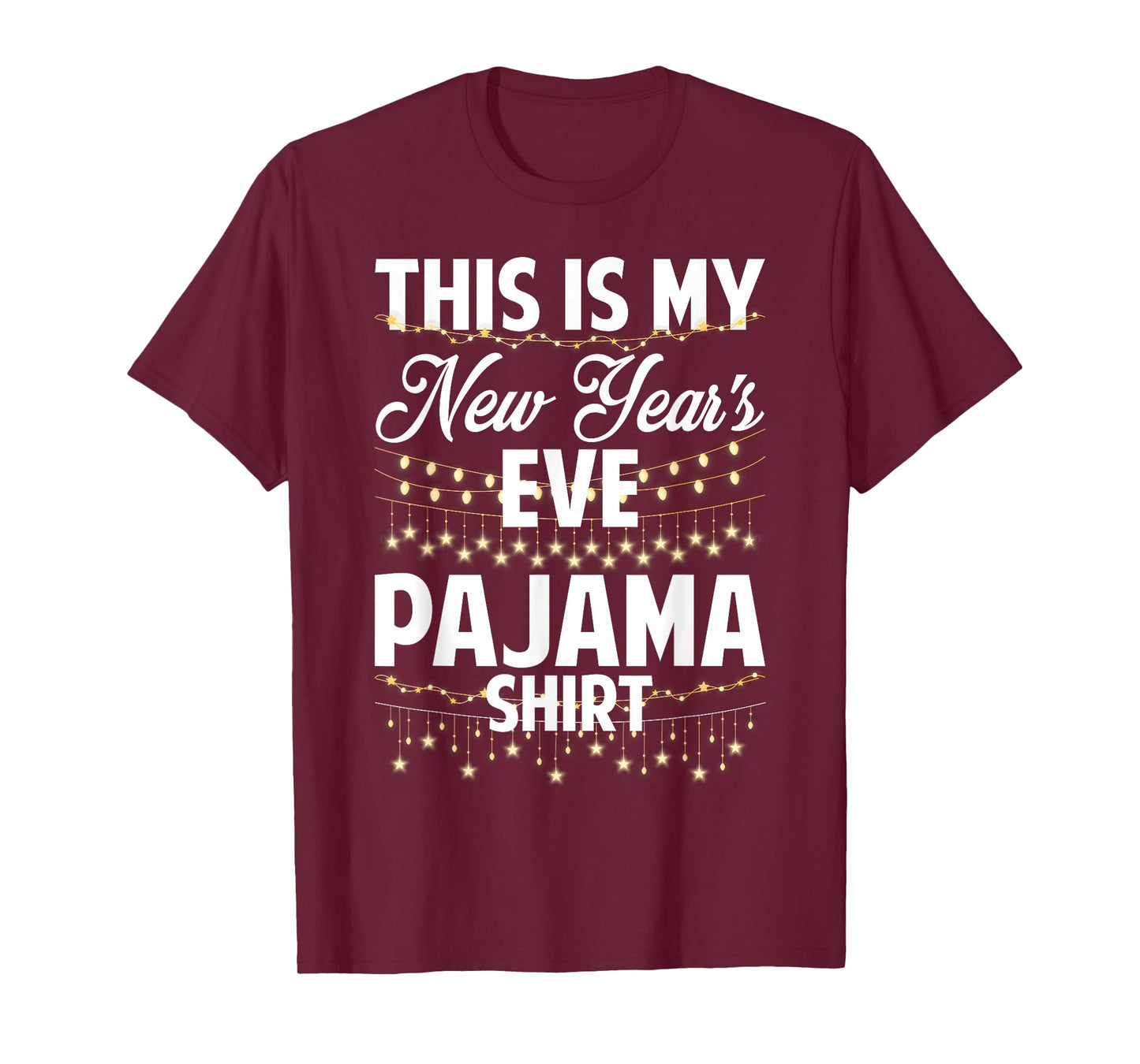 This is My New Years Eve Pajama Shirt Happy New Year 2026 T-Shirt