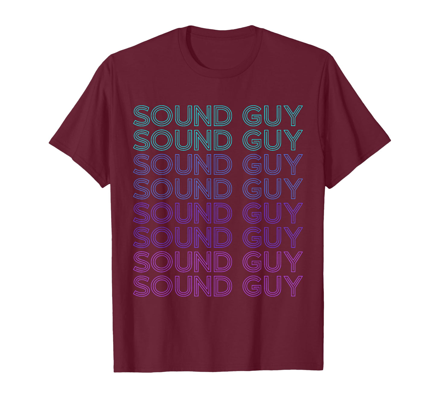 Sound Guy Sound Engineer Retro Audio Engineer T-Shirt