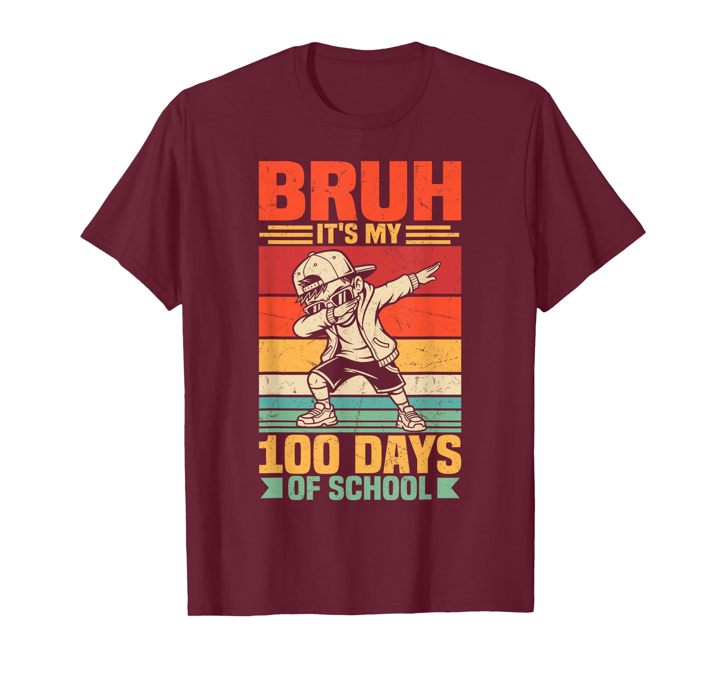 100 Days of School Boys 100th Day of School Kids T-Shirt