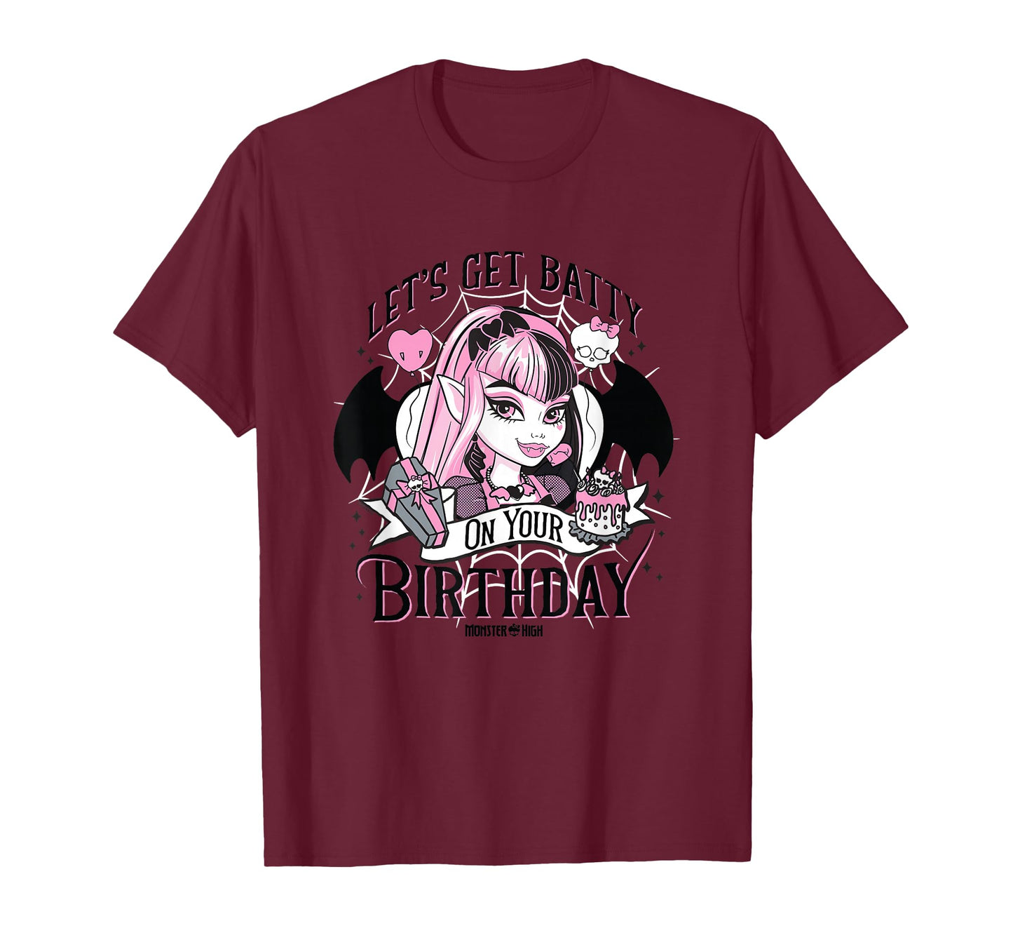 Monster High Let's Get Batty on Your Birthday T-Shirt