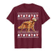 Golden Retriever Ugly Christmas Sweaters Funny Dog Lights T-Shirt