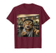 Cat Selfie Funny Gym Fitness Humor Workout Lover Style T-Shirt