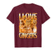 I Love Gingers Funny Cat Meme Cute Kitten Men Women T-Shirt