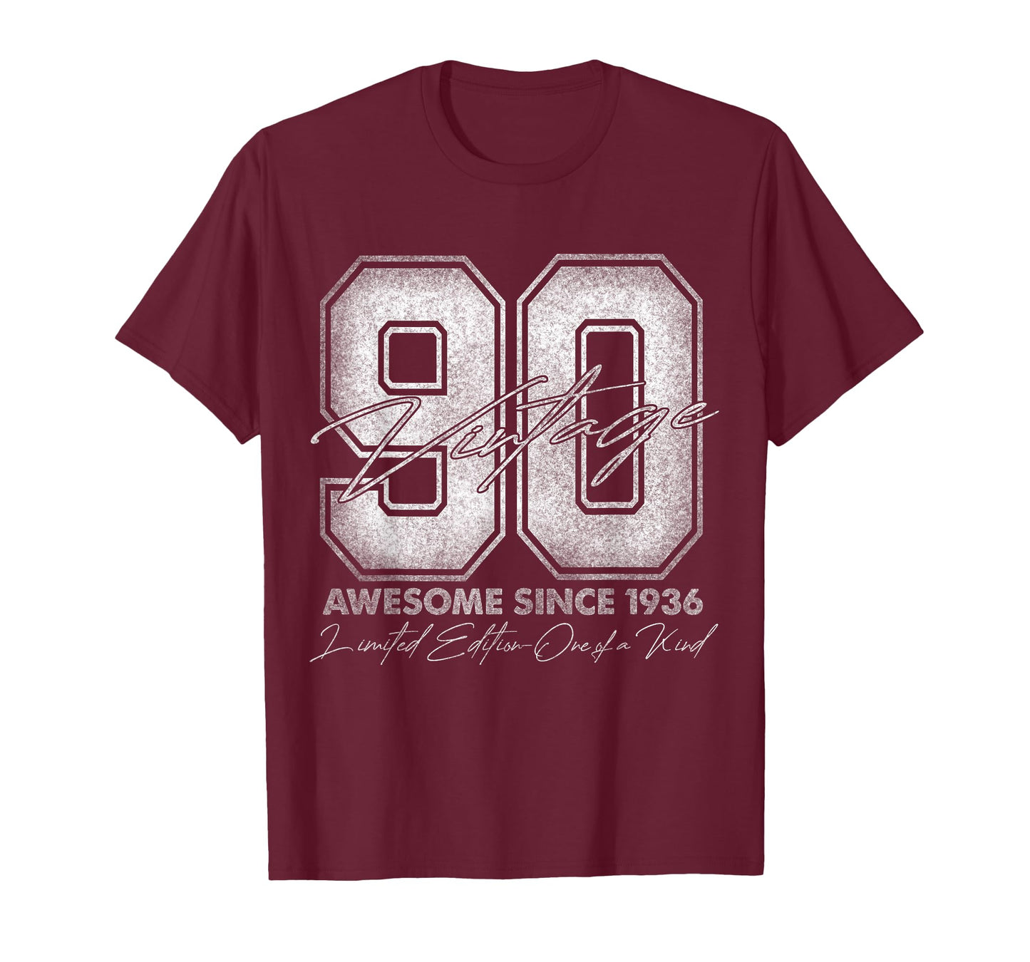 90 Year Old Gifts Vintage 1936 Limited Edition 90th Birthday T-Shirt