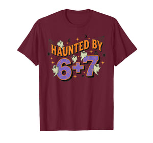 67 Meme Halloween Costume Haunted by 6-7 T-Shirt