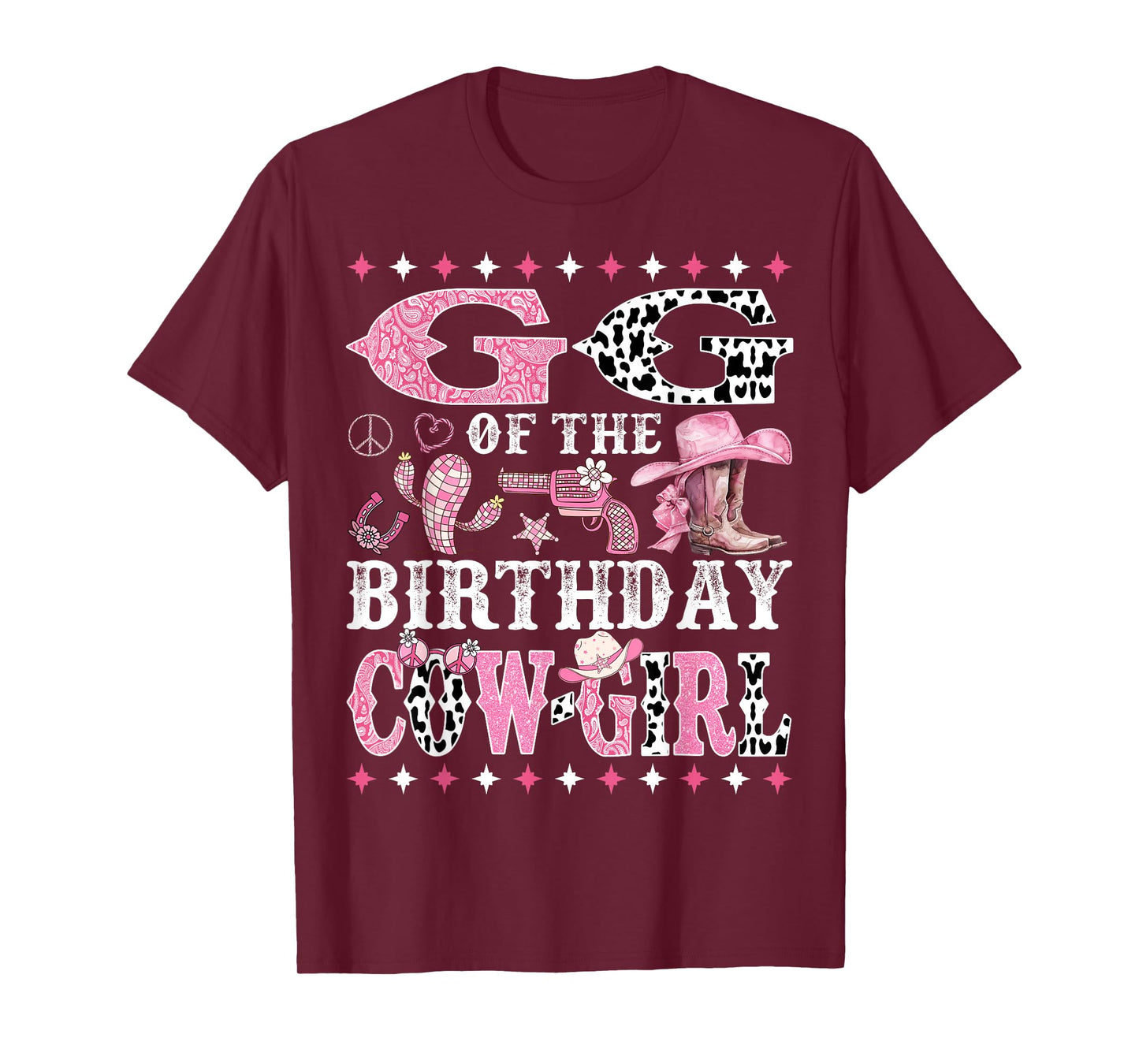 GG of The Birthday Cowgirl Rodeo Western Country T-Shirt