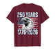 250 Year Quarter Millennium United States Anniversary T-Shirt