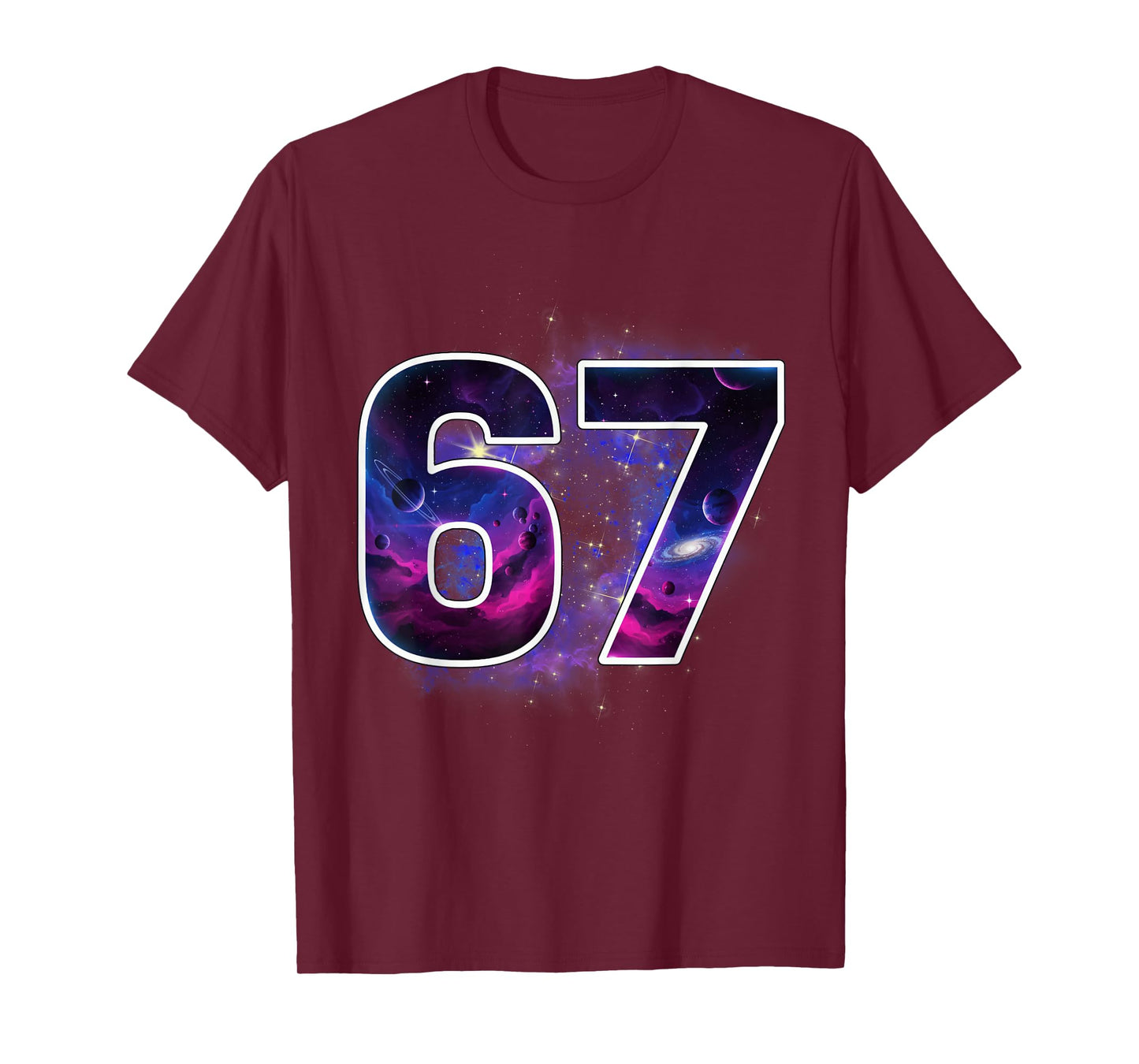 Funny Six Seven 6 7 Meme Gen Alpha Slang 6 7 T-Shirt