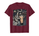 Cool Raccoon Drinking Iced Coffee Funny Animal Meme Women T-Shirt