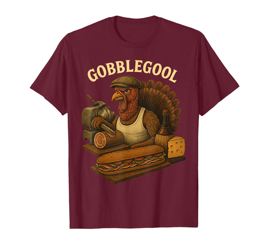 Gobblegool Turkey Baker Thanksgiving T-Shirt