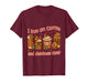 I Run on Coffee and Christmas Cheer Gingerbread Tee T-Shirt