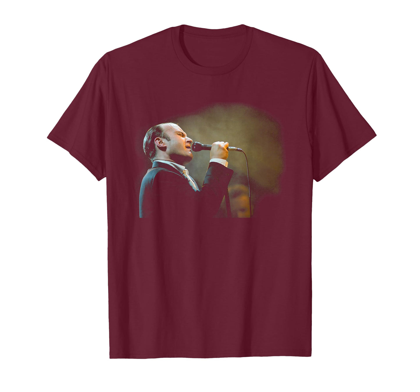 Singer Phil Collins Live in Concert 1990 T-Shirt