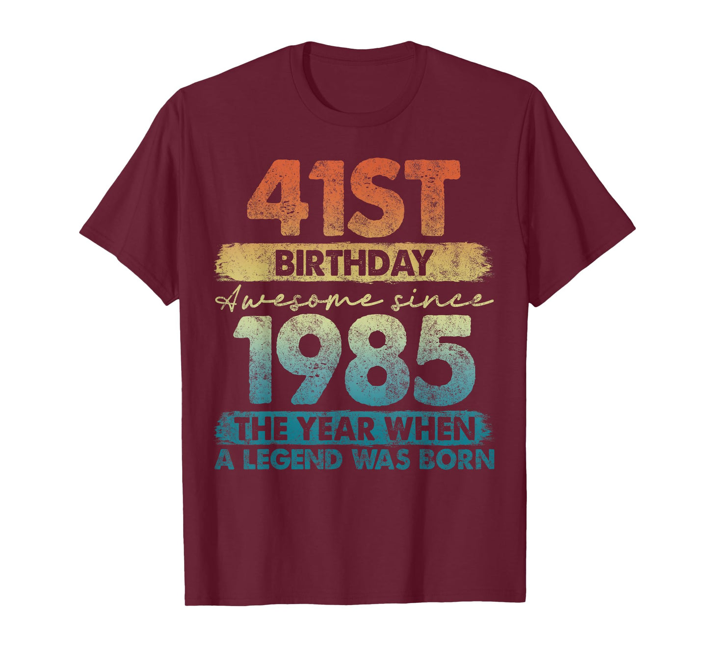 41 Year Old Gifts Vintage 1985 Limited Edition 41st Birthday T-Shirt