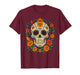 De Los Muertos Day of The Dead Sugar Skull T-Shirt