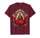 Our Lady Guadalupe Saint Virgin Mary in Roses Flowers T-Shirt