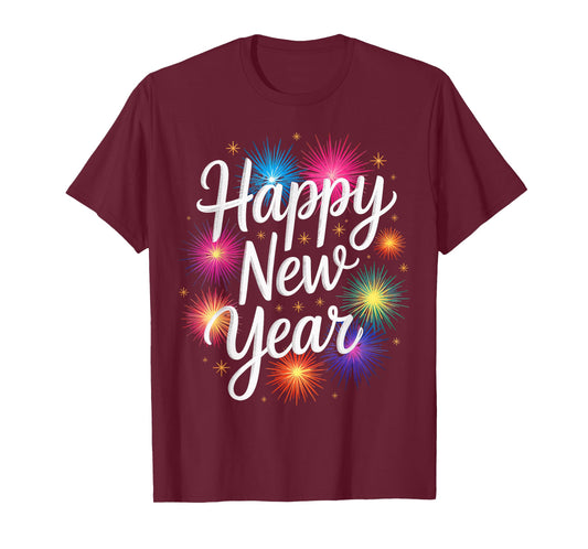 New Years Eve Party Matching Happy New Year T-Shirt