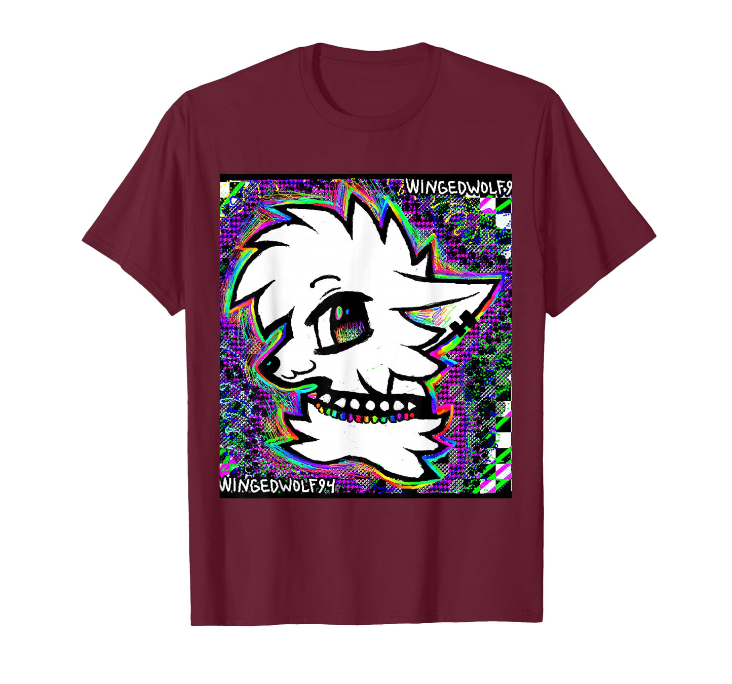 Retro Sparkledog Furry Art T-Shirt