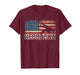Nebraska Wrestling American Flag T-Shirt
