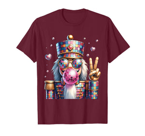 Pink Disco Nutcracker Bubblegum Christmas for Men Women Kid T-Shirt