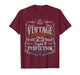 Vintage 2001 Limited Edition Shirt 25 Year Old 25th Birthday T-Shirt