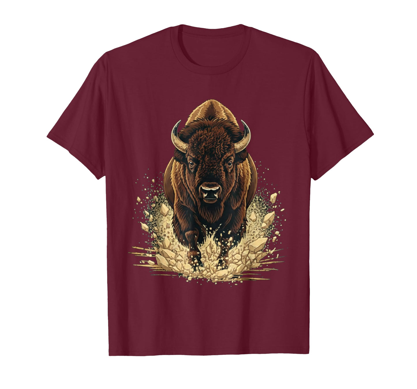 Buffalo Bison American Love Bison for Mom Dad Kids T-Shirt