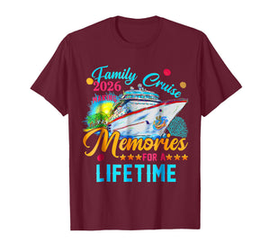 Family Cruise 2026 Making Memories for A Lifetime Summer T-Shirt