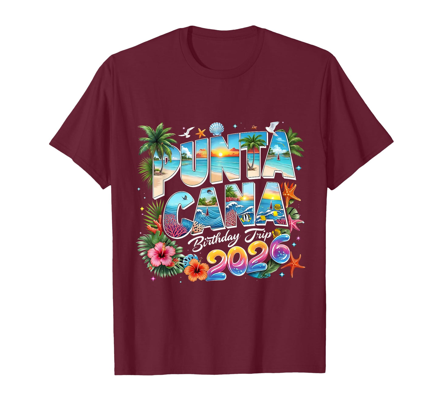 Punta Cana Birthday Trip 2026 Making Memories T-Shirt