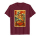 Dachshund Gaming Ramen Japanese Ukiyo-e Great Wave Retro Art T-Shirt