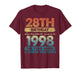 28 Year Old Gifts Vintage 1998 Limited Edition 28th Birthday T-Shirt