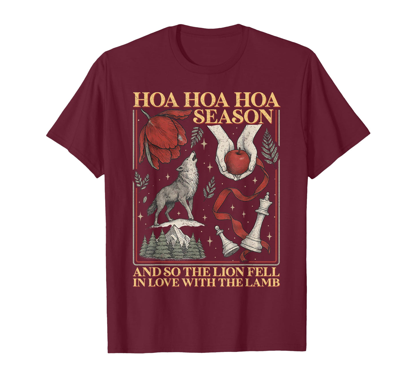 HOA HOA HOA Season Vampires City of Forks Book Lover Gift T-Shirt