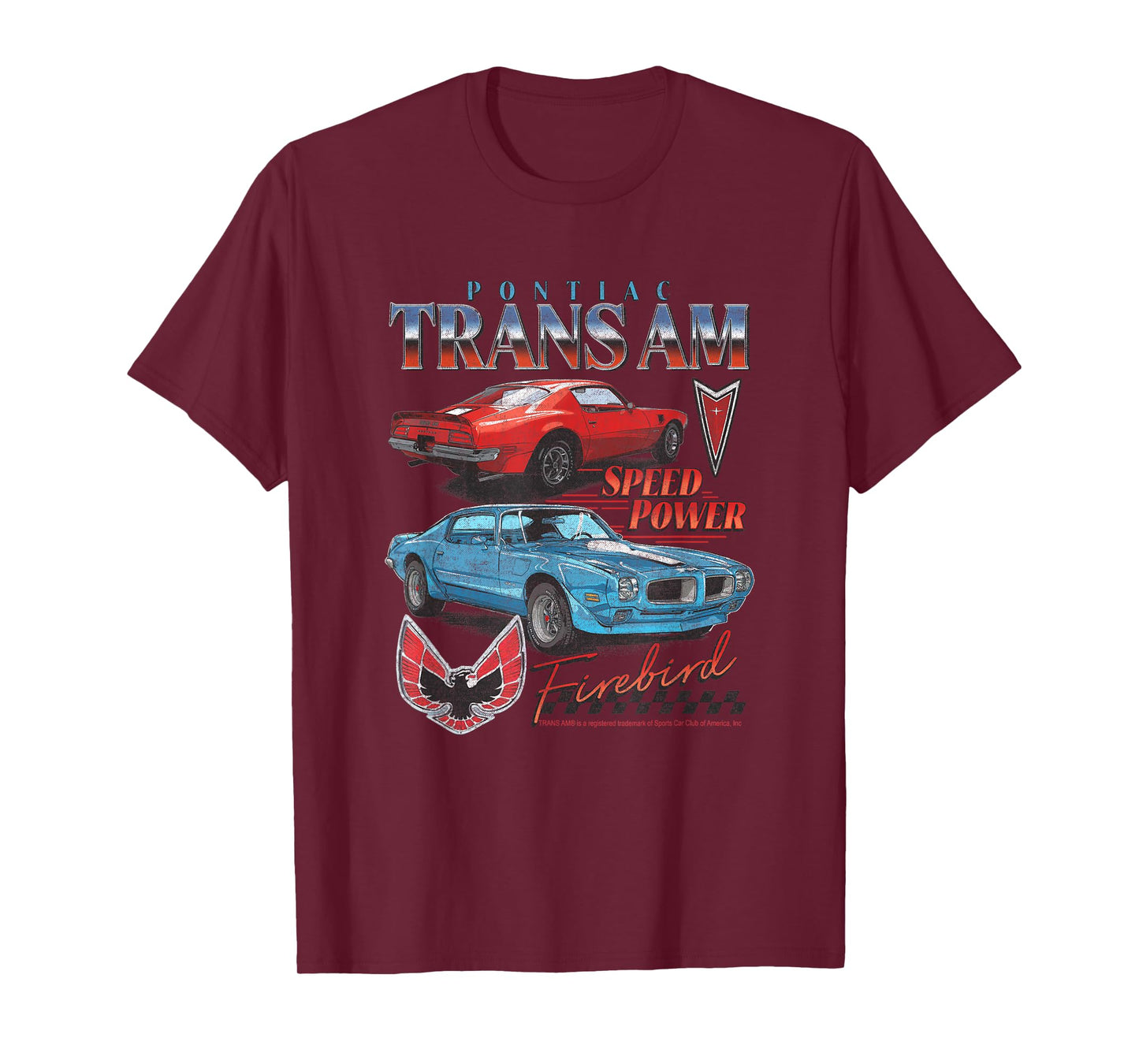 Trans Am Pontiac Firebird Vintage Muscle Car Speed Power T-Shirt