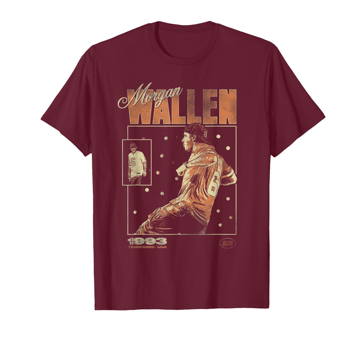 Official Morgan Wallen Baseball Card T-Shirt