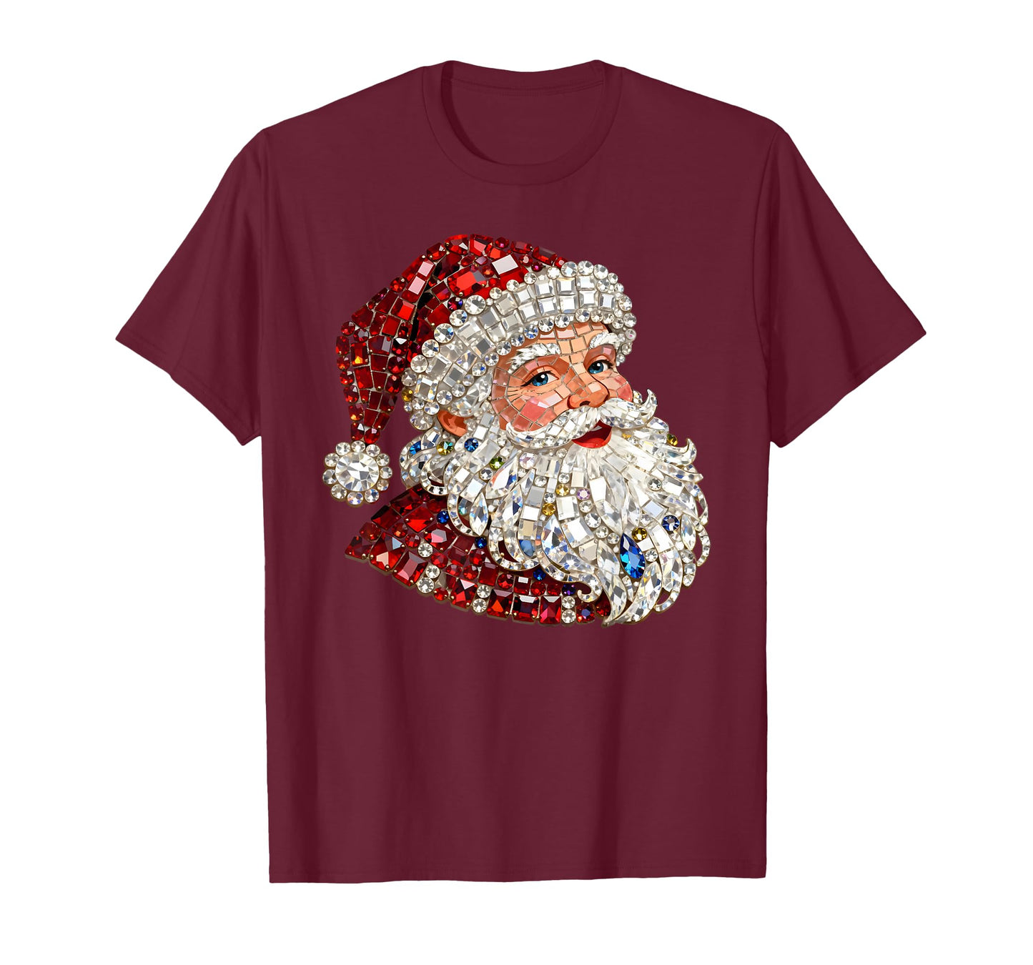 Funny Santa Claus Merry Christmas Xmas Family Holiday T-Shirt