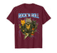Cats Rock and Roll Band, Cat Guitar Music Band, Funny Animal T-Shirt