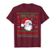 Sani-Cloth Funny Coming to Town Nurse Nursing Ugly Christmas T-Shirt