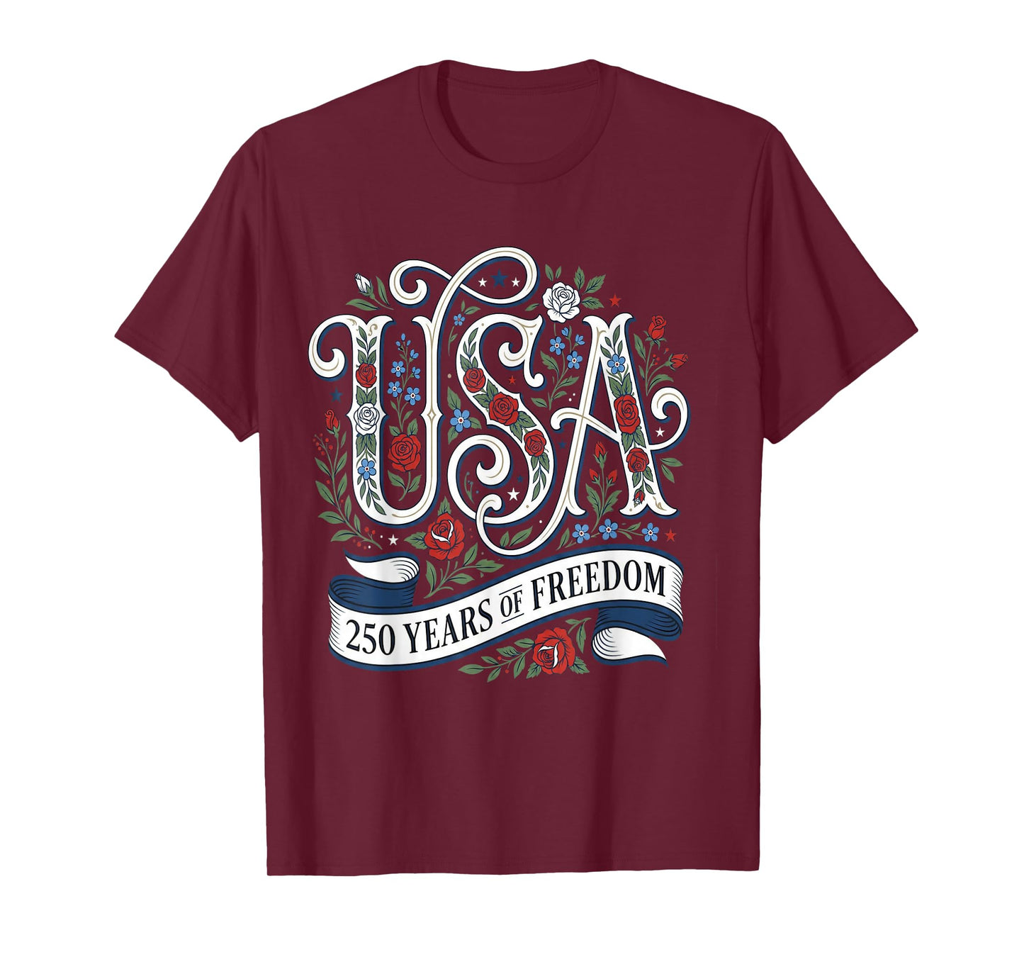 250th Anniversary USA Shirt Women Patriotic 4th of July T-Shirt