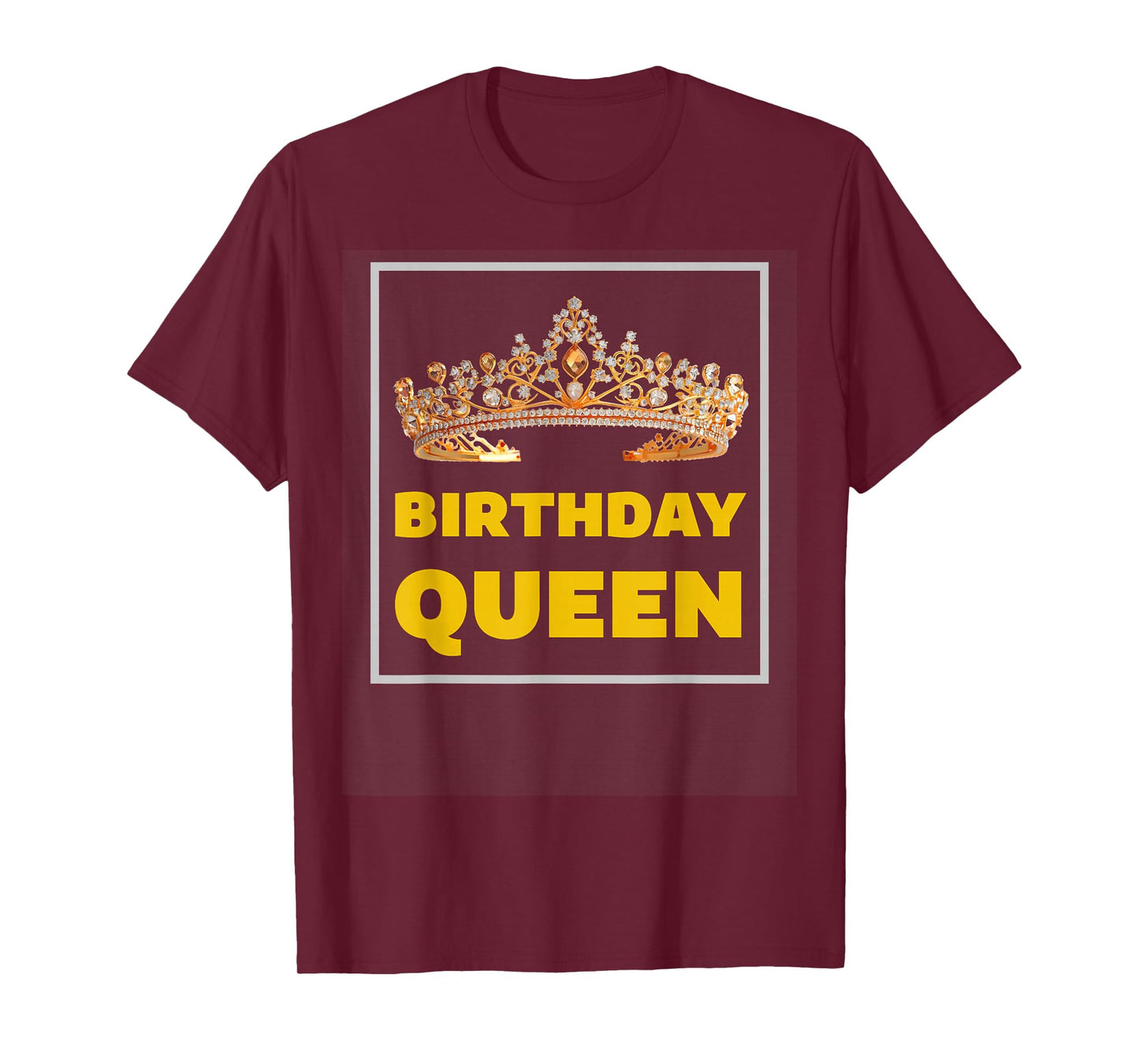 Birthday Queen- Golden T-Shirt