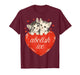 Funny Abolish ICE, Cute Cat Valentines Women Girl T-Shirt