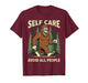 Self Care Mental Health Funny Bigfoot Graphic T-Shirt