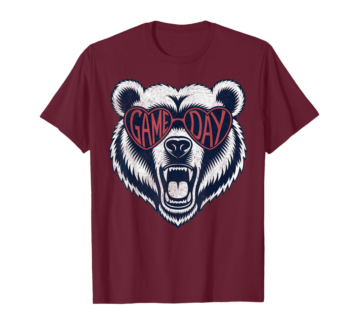 Bear Wearing Sunglasses Game Day T-Shirt