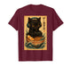 Kawaii Cat Eating Ramen Gamer Holiday Gaming Boy Kids Youth T-Shirt
