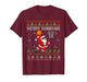 Merry Dunkmas Santa Claus Basketball Ugly Christmas Sport T-Shirt