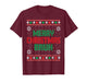 Merry Christmas Bruh Ugly Christmas Funny Santa Men Women T-Shirt