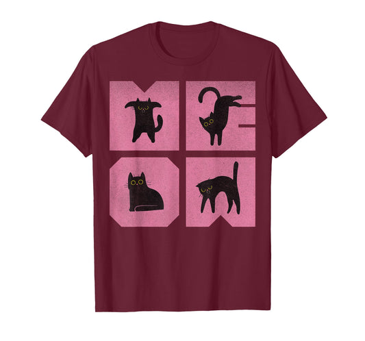 Cat - Meow Art T-Shirt