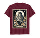 The Tegu Mom Argentine Black and White Lizard Tarot Card T-Shirt