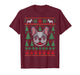 French Bulldog Merry Frenchie Dog Ugly Christmas Sweater T-Shirt