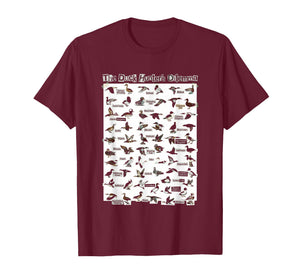 Guide Waterfowl Chart T-Shirt