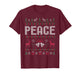 I Come in Peace Couple Matching Ugly Christmas Sweater T-Shirt