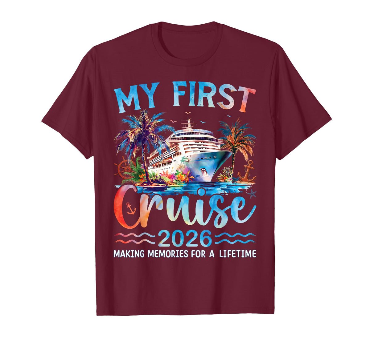 My First Cruise 2026 Family Cruising Ship Vacation Trip T-Shirt