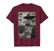 Wide Eyed Cat Selfie UFO Invasion Funny Rural Feline T-Shirt